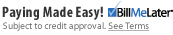 Bill Me Later Logo