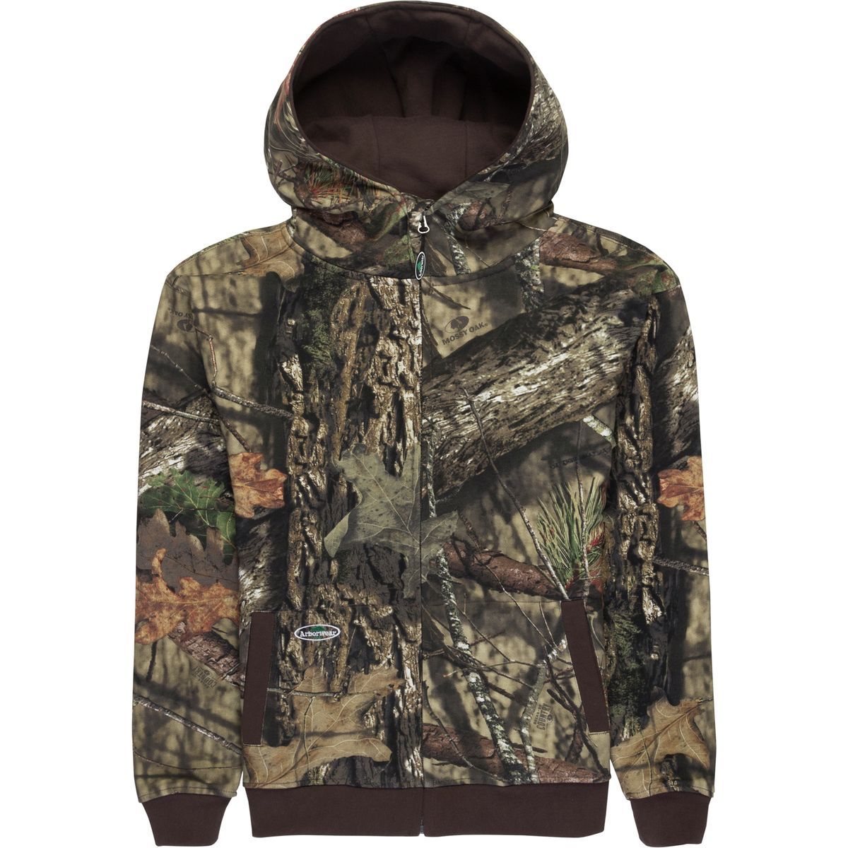 Arborwear Double Thick Mossy Oak Full-Zip Hoodie - Men