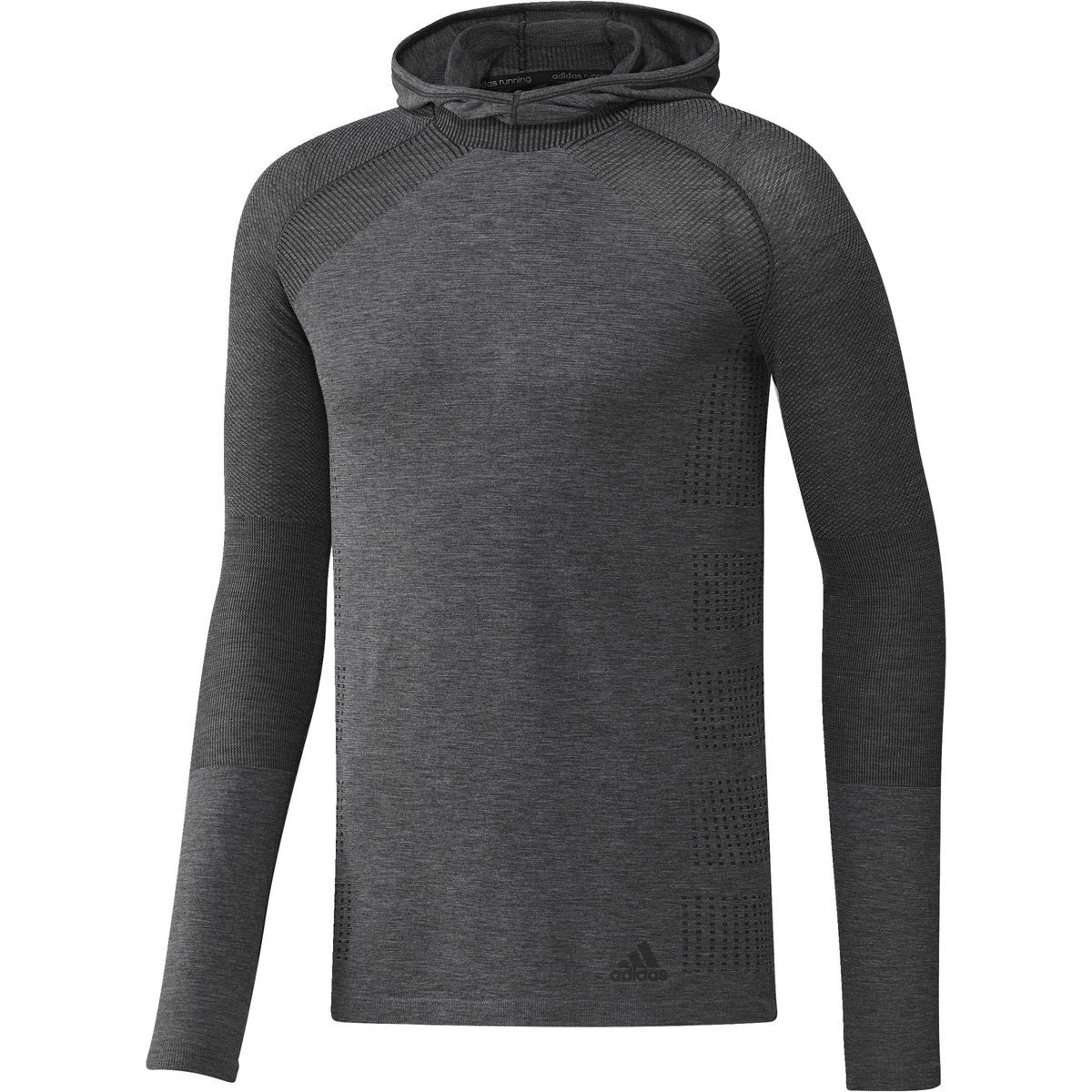 Adidas Primeknit Long-Sleeve Hooded T-Shirt - Men