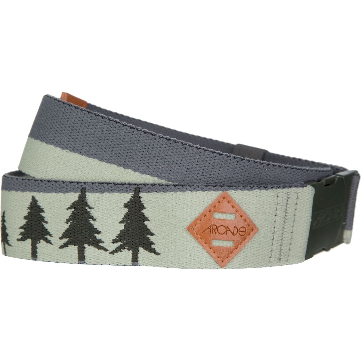 Arcade Blackwood Belt Grey/Green, One Size