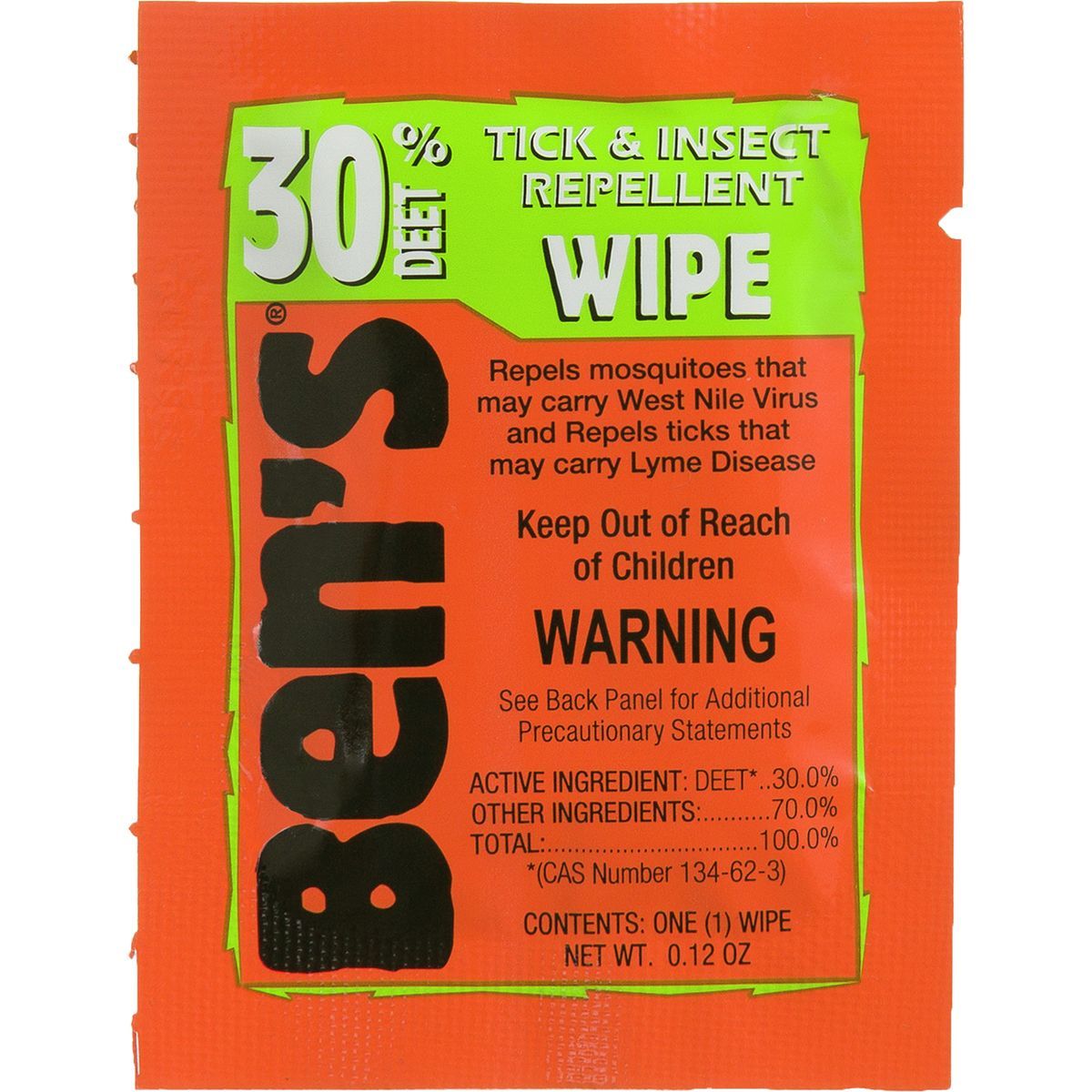 Tender Ben's 30 Deet Field Wipes
