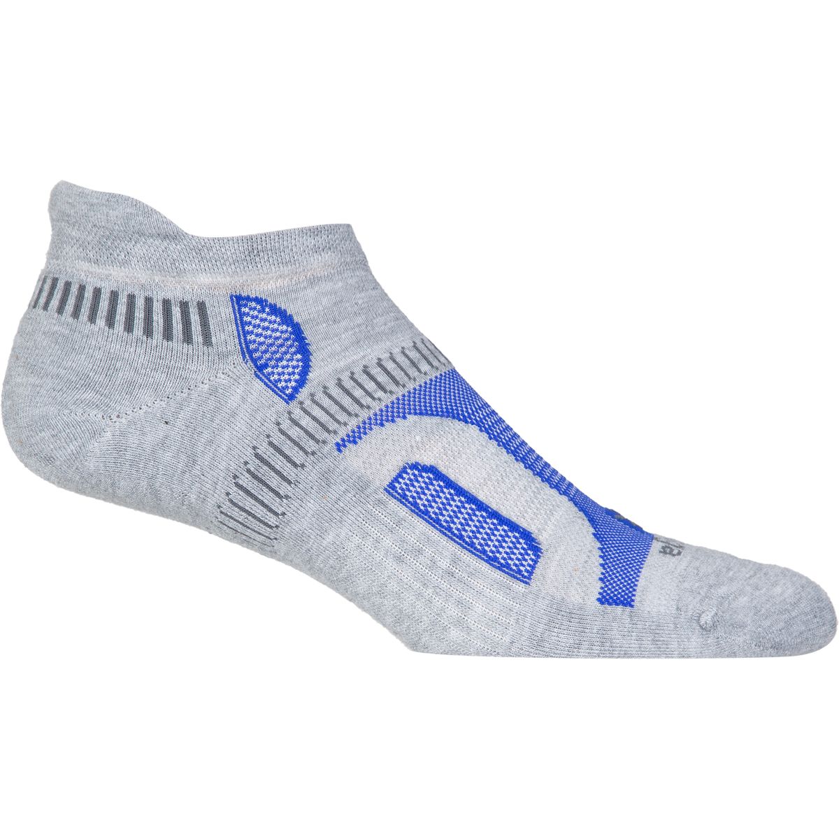 Balega Hidden Contour Running Sock Light Grey, XL