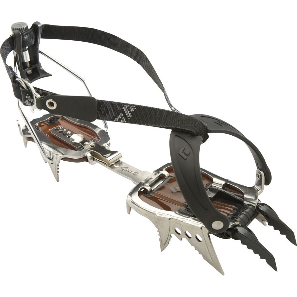 Black Diamond Cyborg Clip Crampons Stainless, One Size