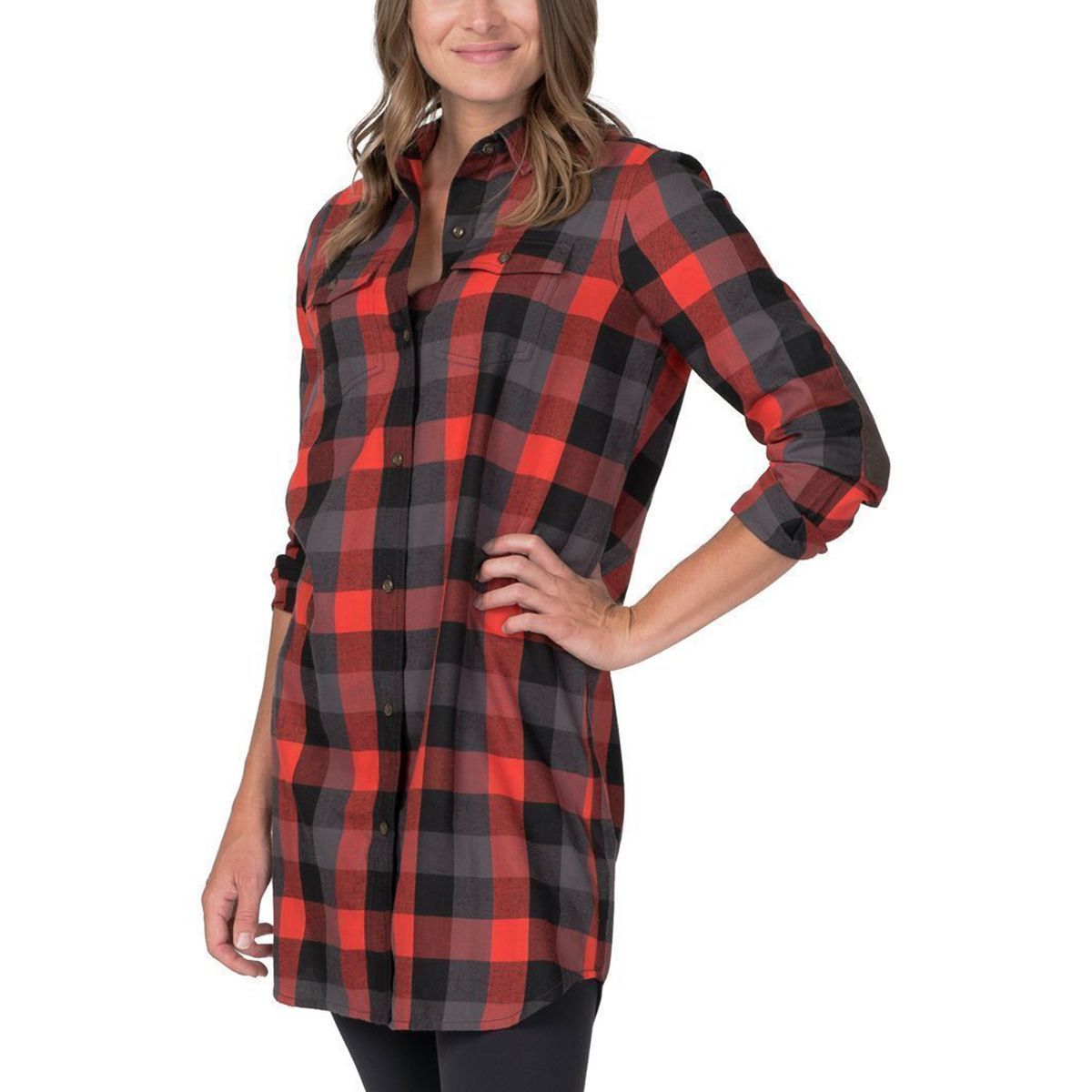 Basin and Range Snow Creek Flannel Dress - Women