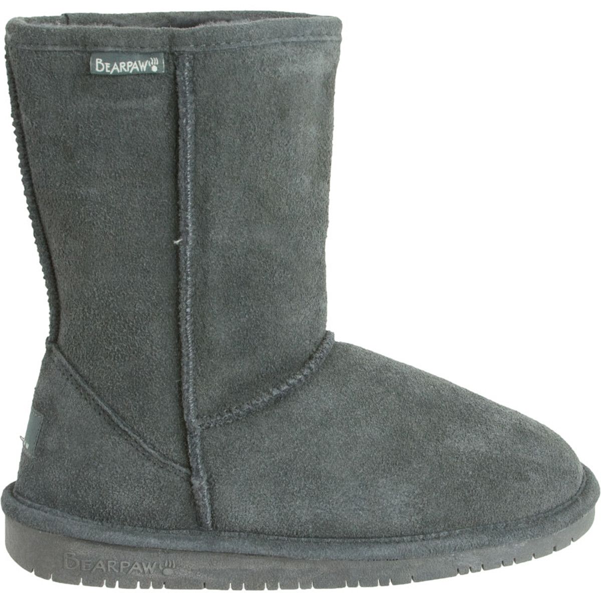 Bearpaw Emma Short Boot - Womens Charcoal, 6.0