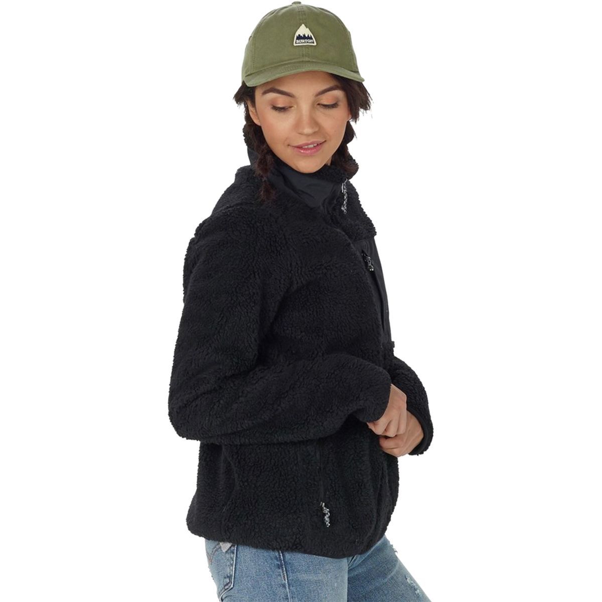 Burton Bombay Full-Zip Fleece Jacket - True Black