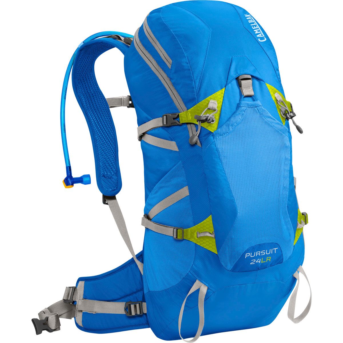 CamelBak Pursuit 24 LR Backpack - 1465cu in Tahoe Blue/Lime Punch, One Size