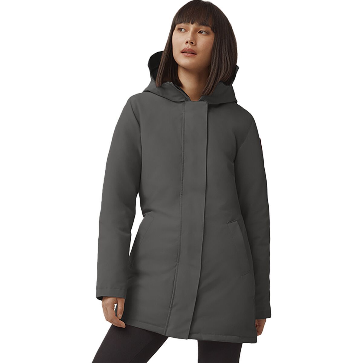 Canada Goose Victoria Down Jacket - Womens Graphite, XL
