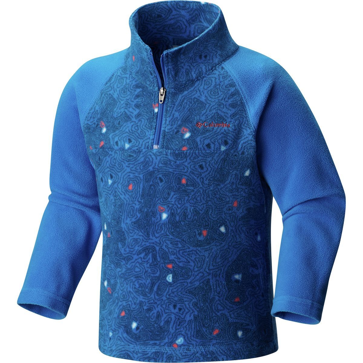 Columbia Glacial II Print Half-Zip Fleece Jacket - Toddler Boys