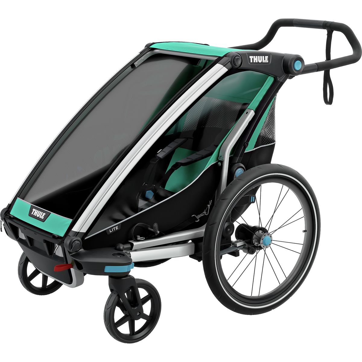 Thule Chariot Chariot Lite Stroller Blue Grass/Black, 1-2 