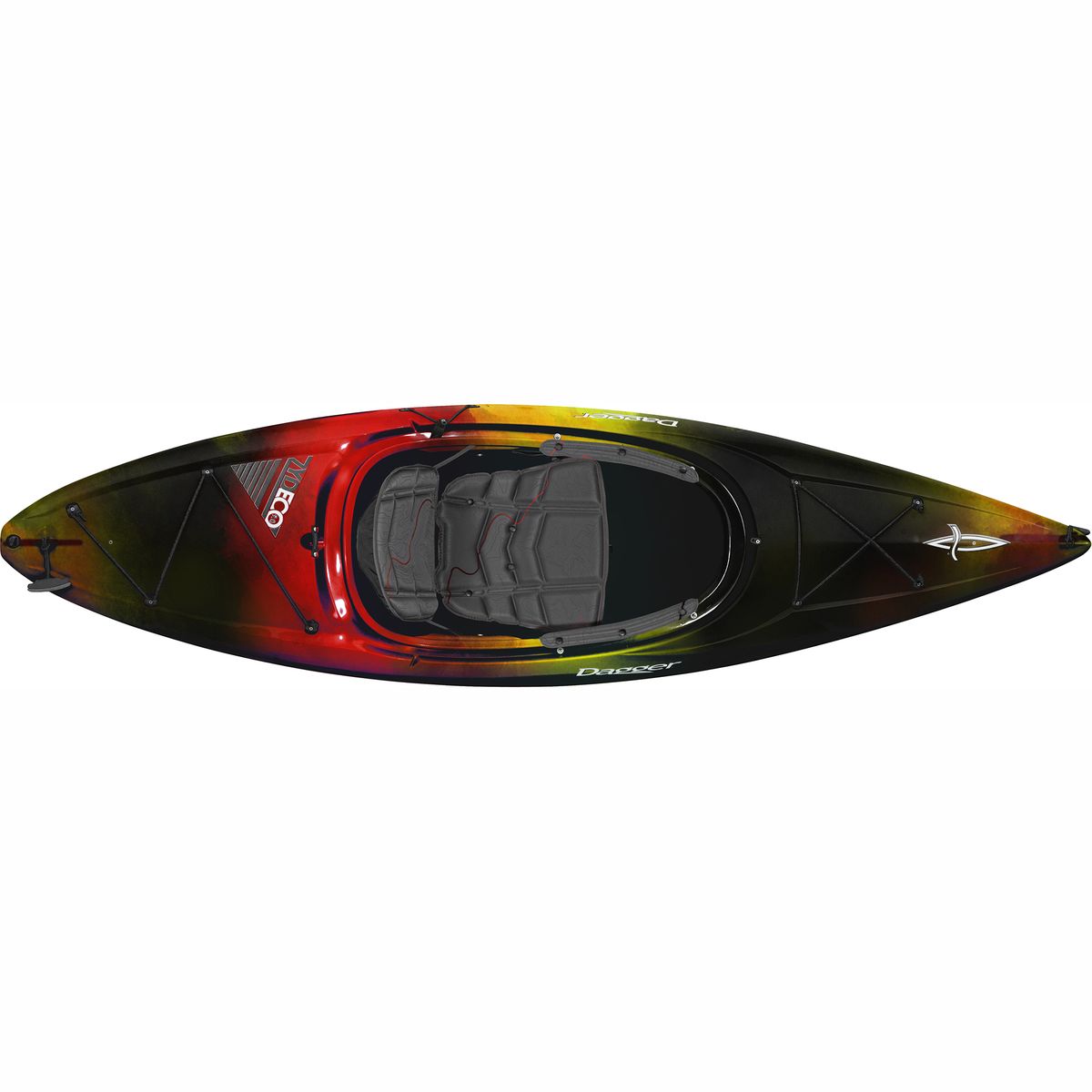 Color:Molten:Dagger Zydeco 9.0 Kayak