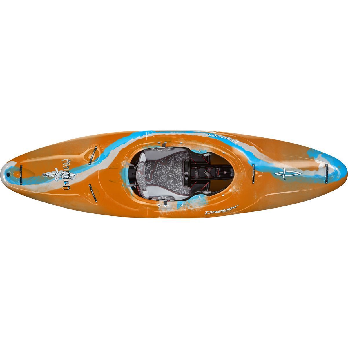 Color:Blaze:Dagger Mamba Creeker 8.6 Kayak