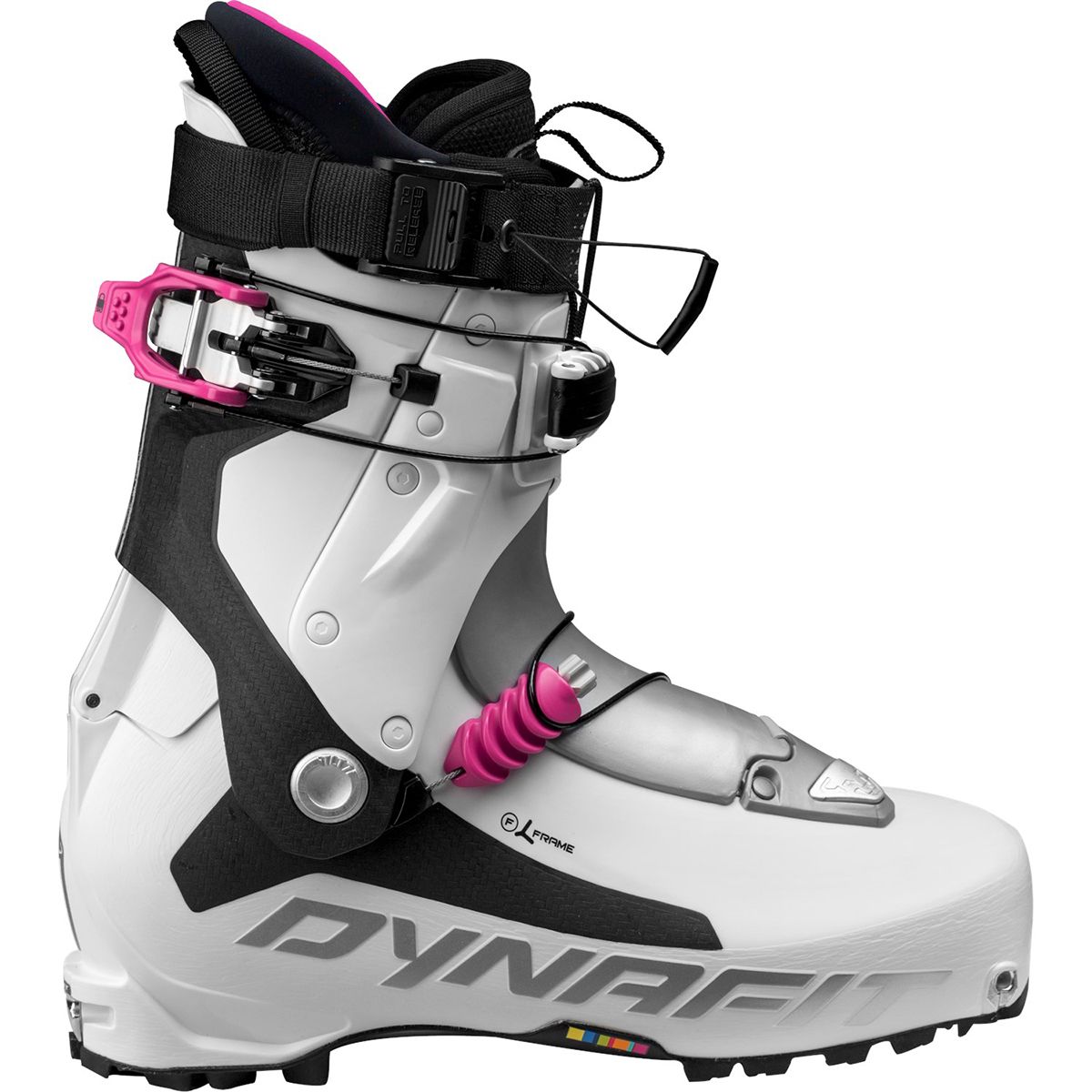 Dynafit TLT7 Expedition CR Ski Boot - Women's White/Fuchsia
