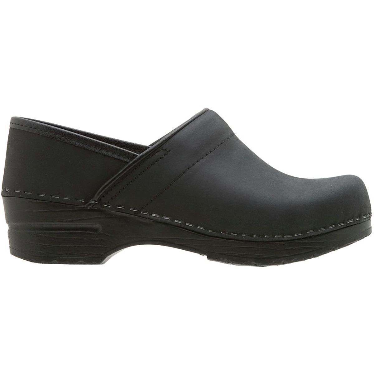 Dansko Women S Professional Clog Black Oiled Natural Dansko Women S Professional Clog Black Oiled Natural