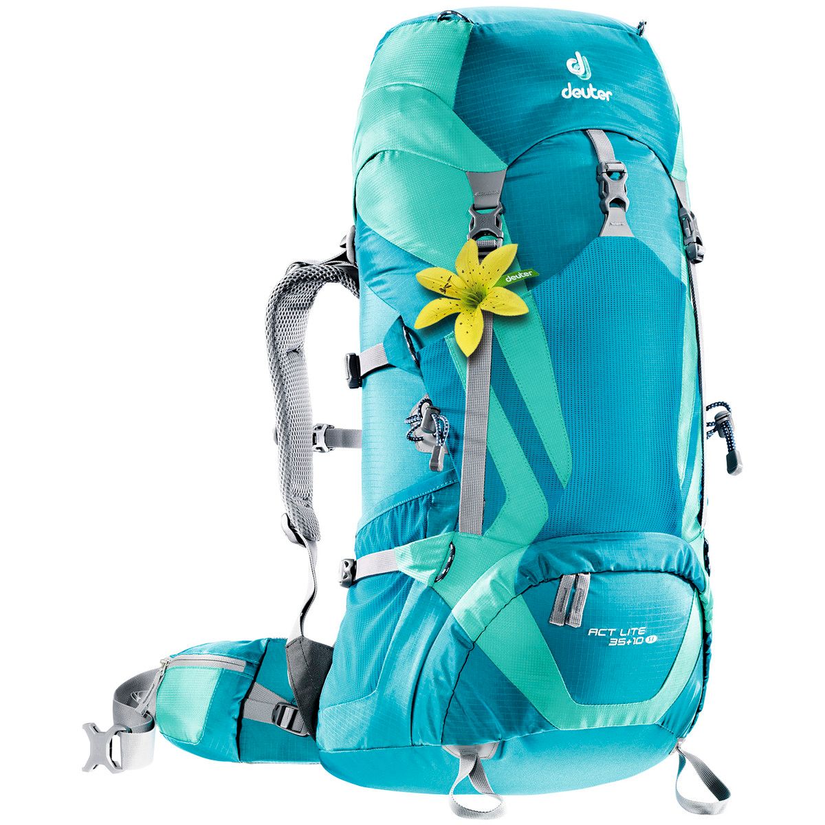 Deuter ACT Lite 35+10 SL Backpack - Womens - 2135cu in Petrol/Mint, One Size