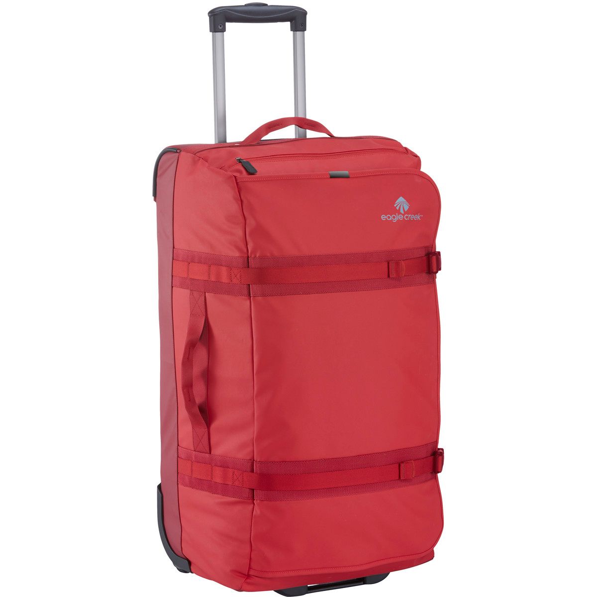Eagle Creek No Matter What Flatbed Rolling Carry-On Duffel Bag 28in - 4715cu in Firebrick, One Size