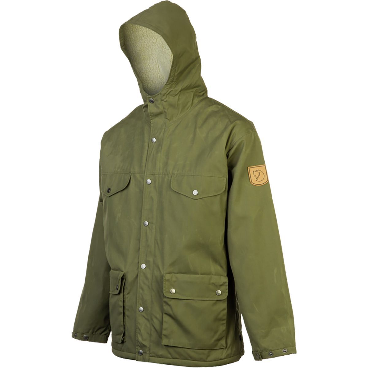 BEST Fjallraven Greenland Winter Jacket Men's Green, M LIMITED