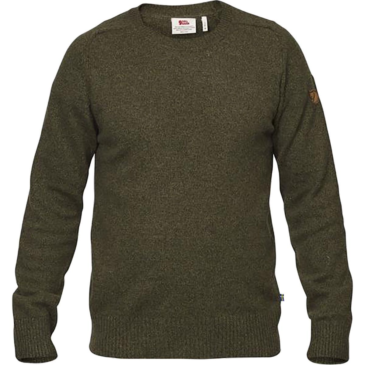 Fjallraven Ovik Re-Wool Sweater - Dark Olive