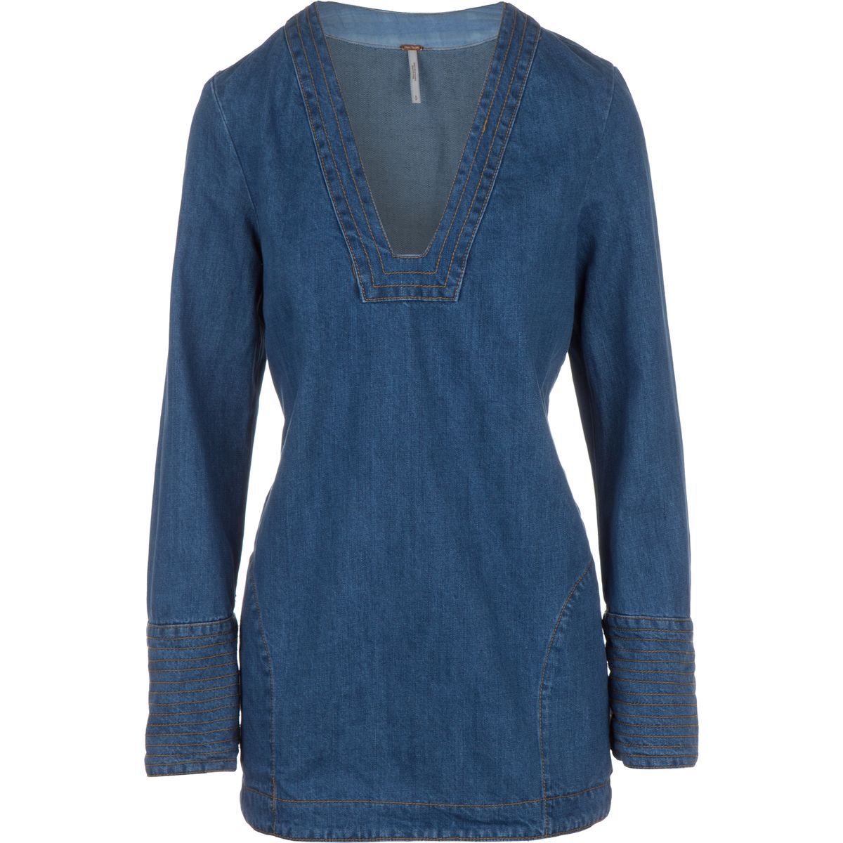 Free People Dreaming Of Denim Shirt - Long-Sleeve - Women