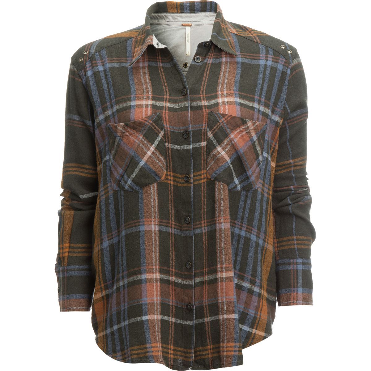 Free People Wesley Plaid Button-Down Shirt - Women