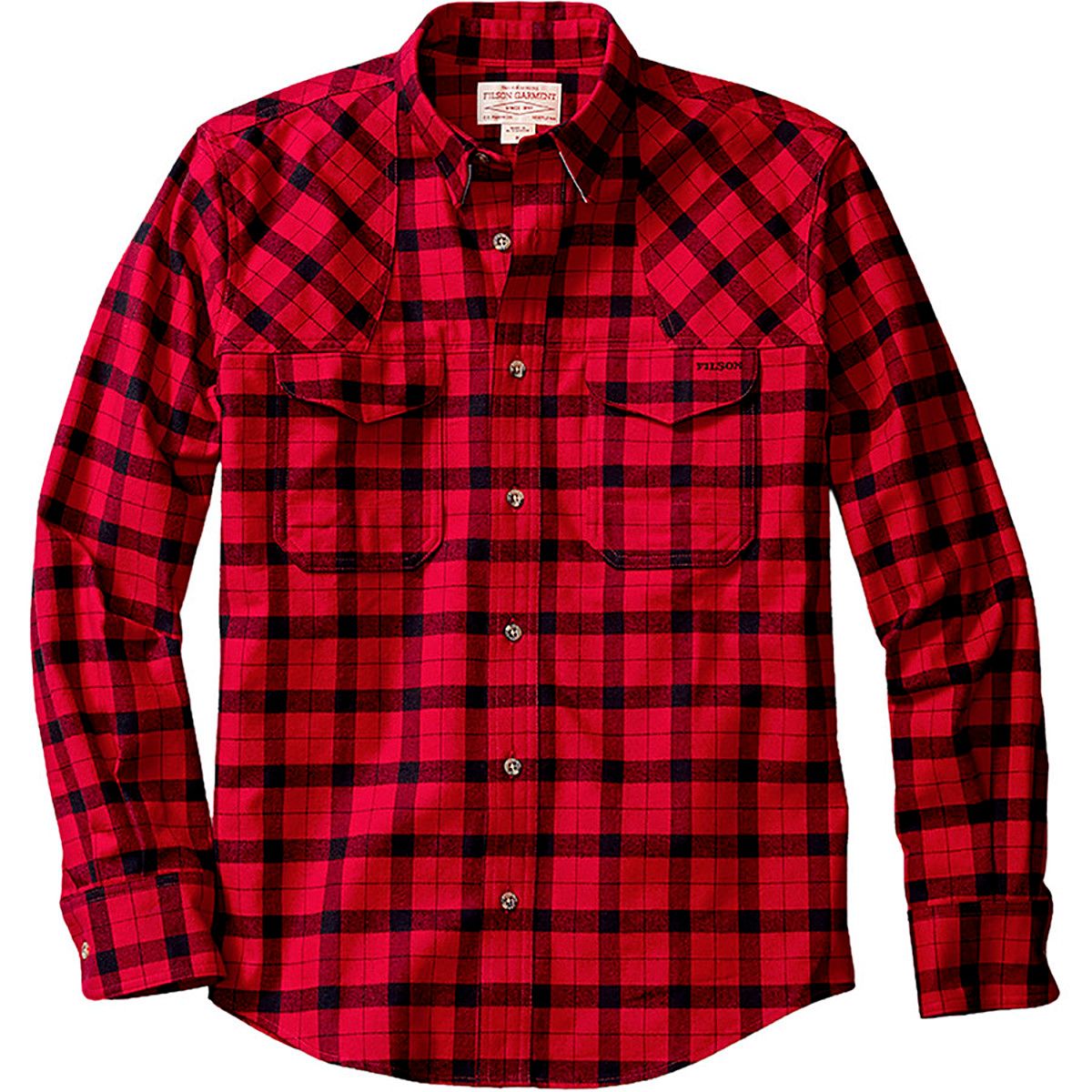 Filson Flannel Hunting Shirt LongSleeve Men's eBay