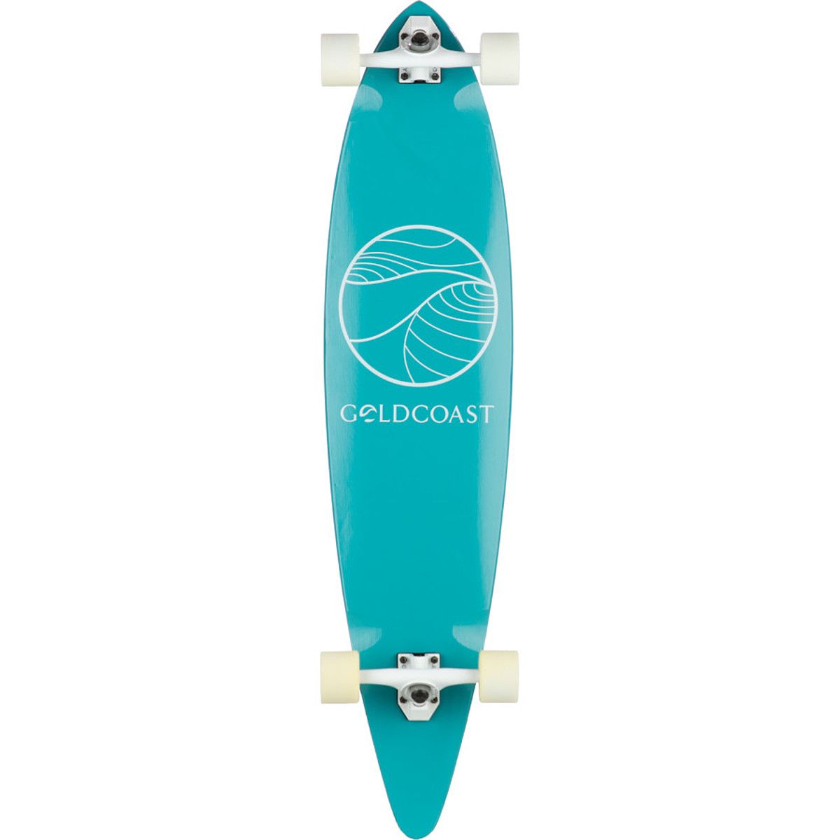 Gold Coast Classic Floater Complete Longboard Turquoise, 10 X 44in