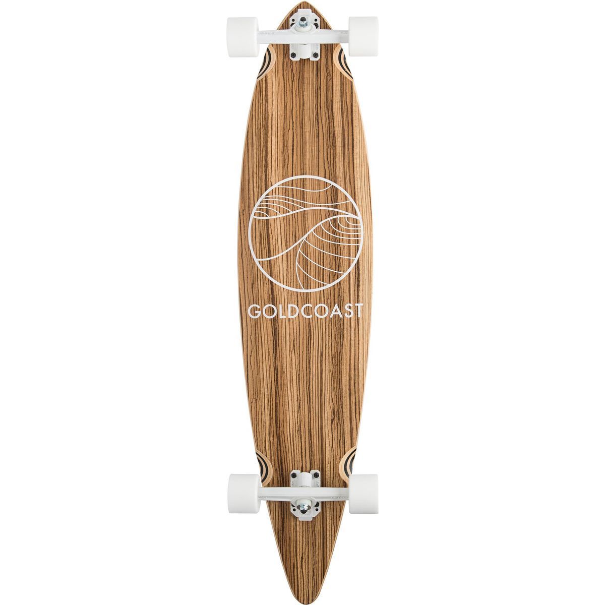 Gold Coast Classic Floater Complete Longboard Zebra, 10 X 44in