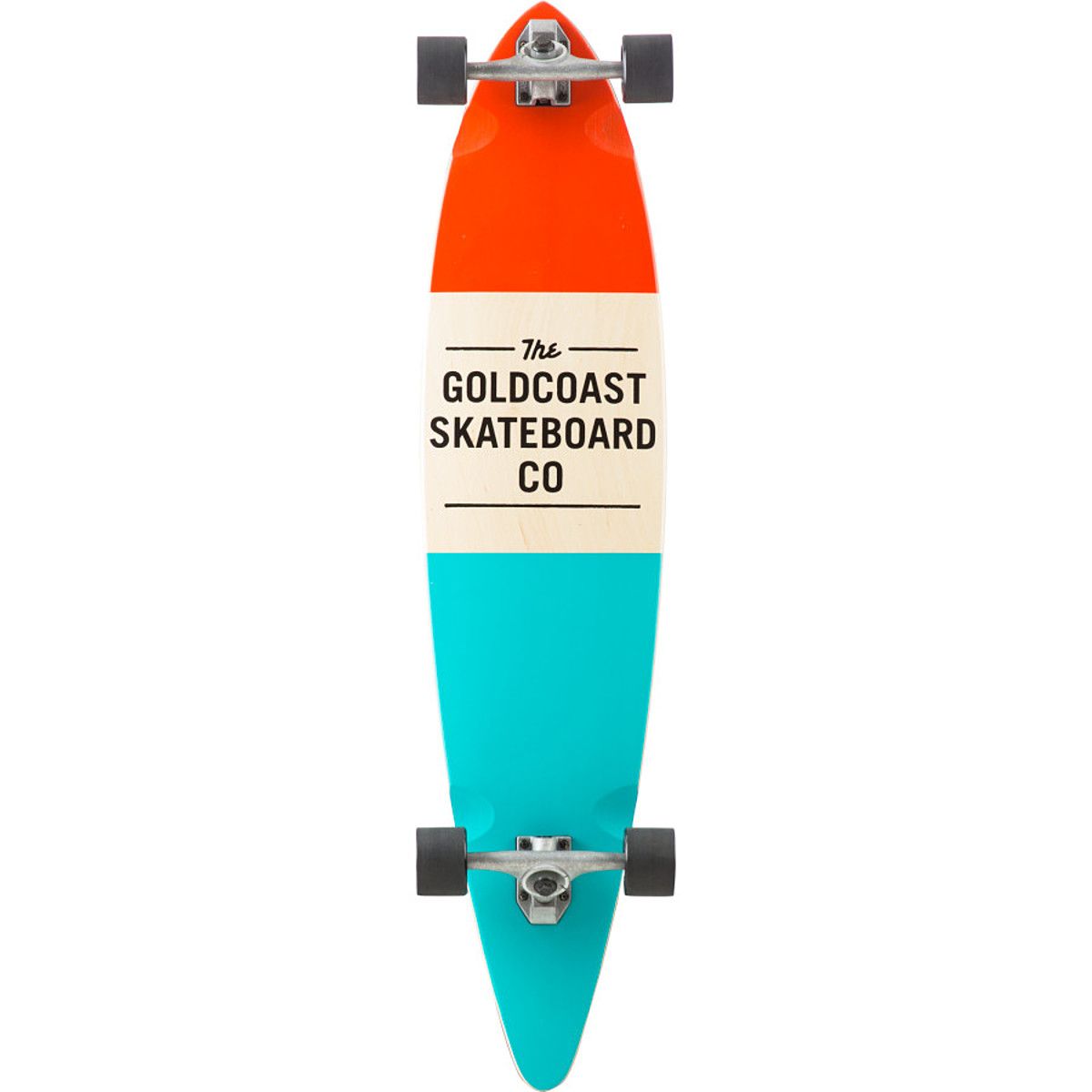 Gold Coast Standard Longboard Orange, One Size