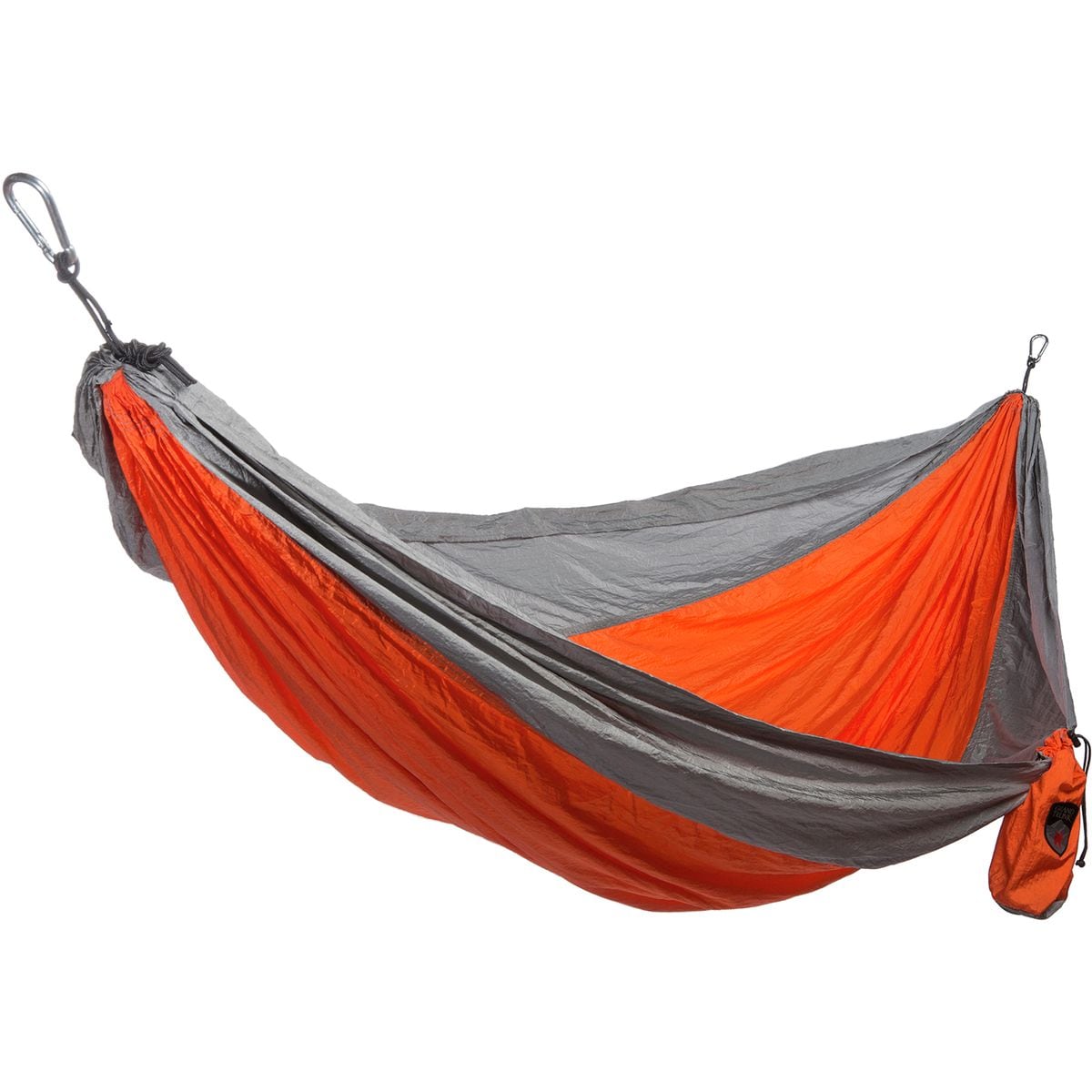 Grand Trunk Single Parachute Hammock Orange/Silver, One Size