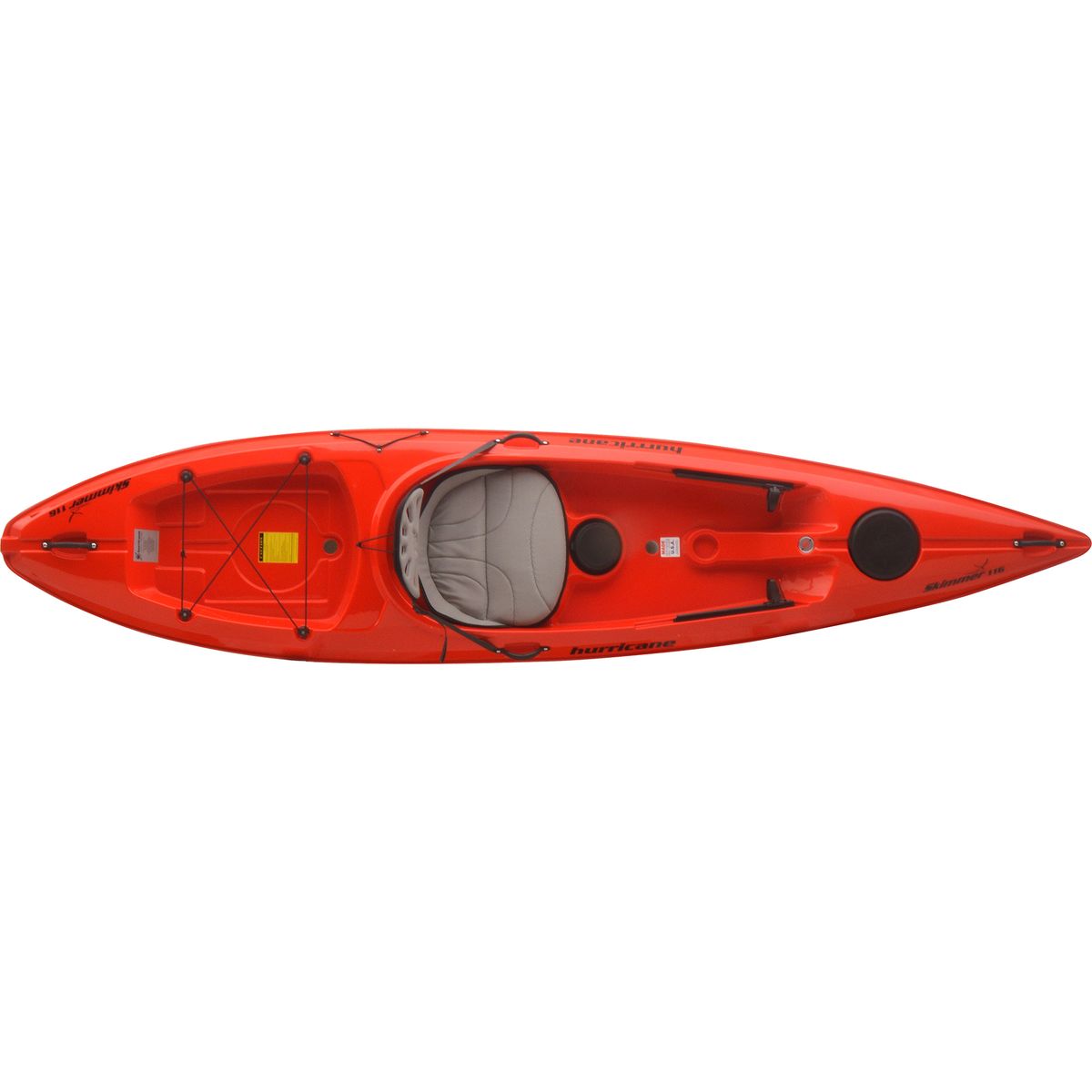 Color:Red:Hurricane Skimmer 116 Sit-On-Top Kayak