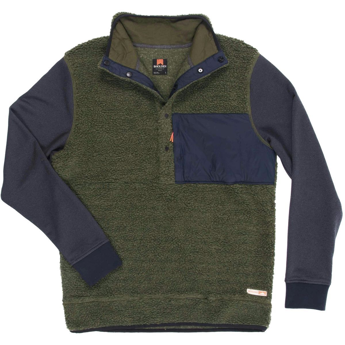 Holden Sherpa Pullover Sweater - Men
