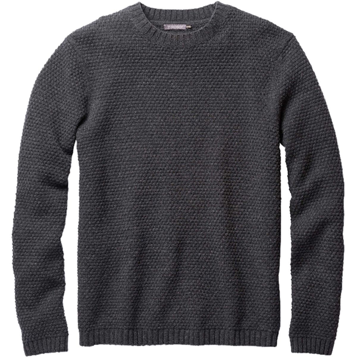 Toad&Co Malamute Crew Sweater - Charcoal Heather