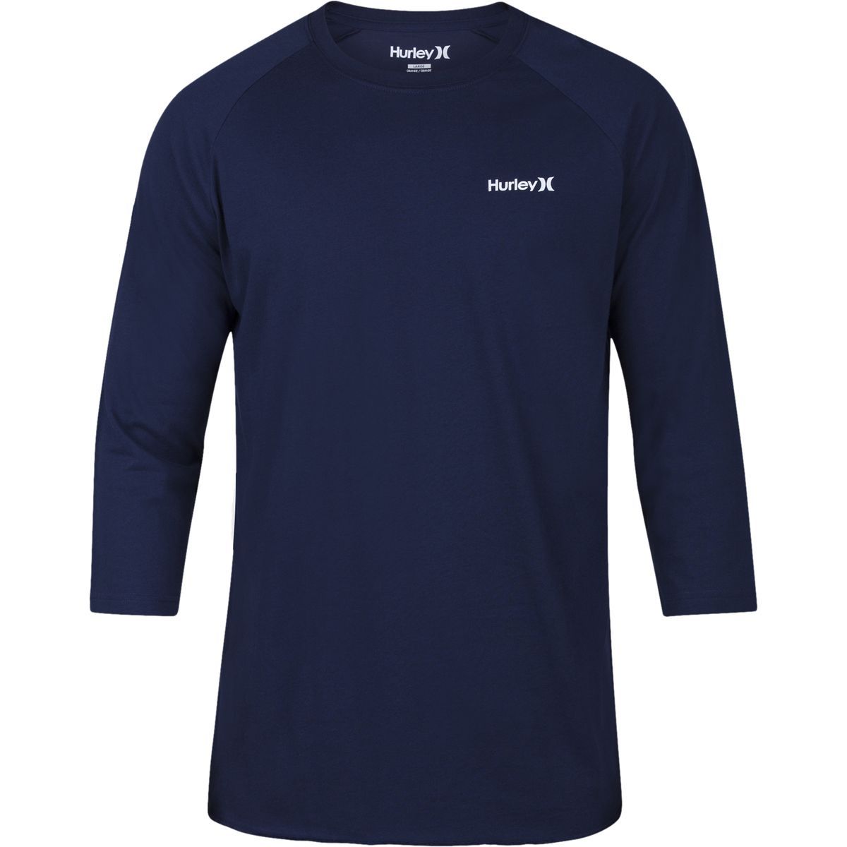 Hurley One & Only Dri-Fit Raglan 3/4-Sleeve T-Shirt - Men