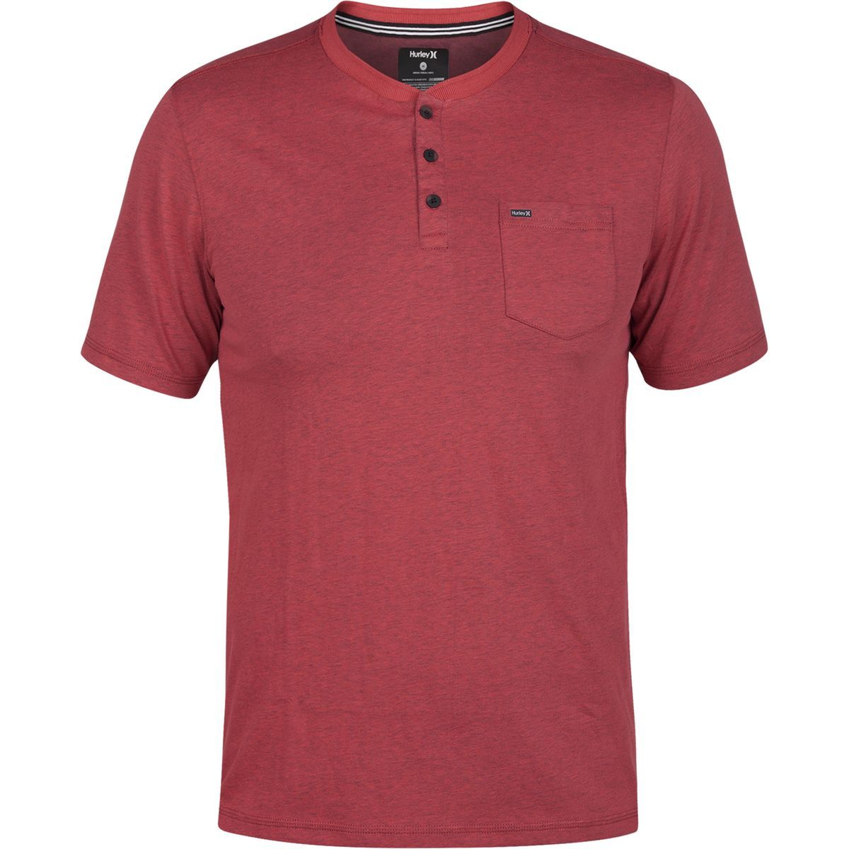 Hurley Dri-Fit Lagos Henley 3.0 Crew - Short-Sleeve - Men