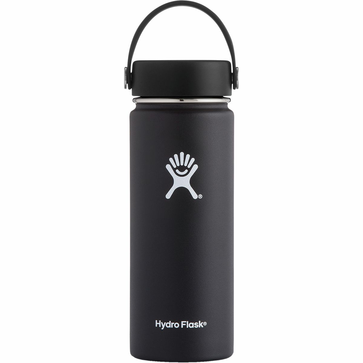 Hydro Flask 18oz Wide Mouth Water Bottle Black, One Size