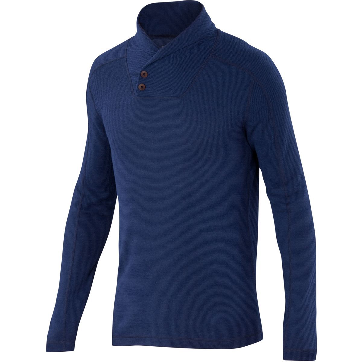 Ibex Waffle Knit Shawl Collar Sweater - Men