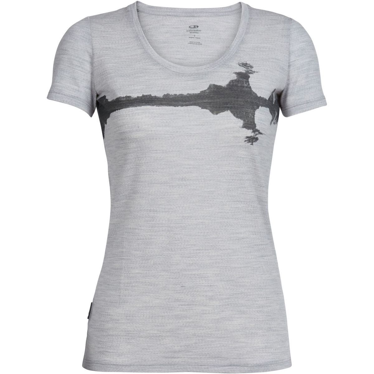 Icebreaker Tech Lite Rock And Root Scoop Neck Shirt - Women