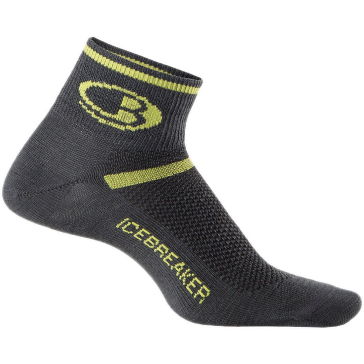 Icebreaker Multisport Ultralite Mini Sock Oil/Volt, S