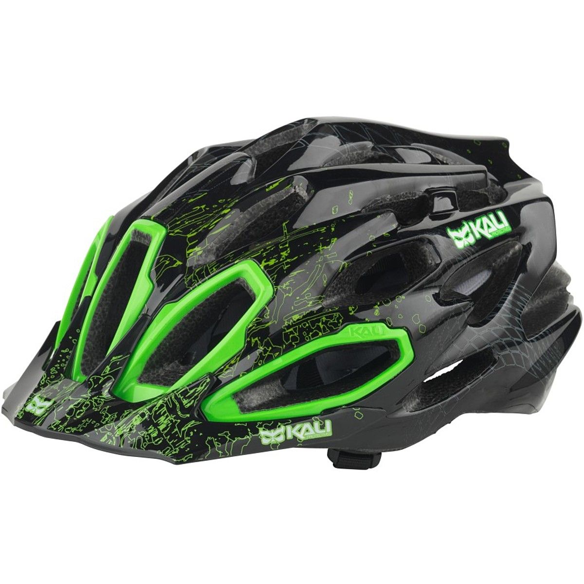 Kali Protectives Maraka XC Helmet Edge Lime, M/L