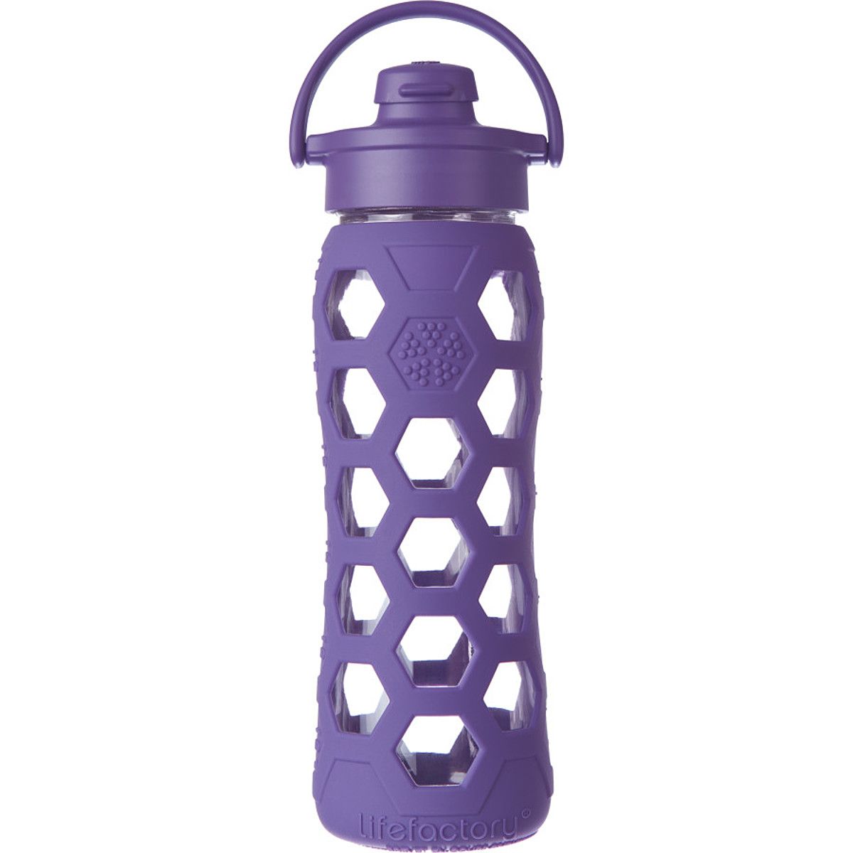 Lifefactory Glass Flip Cap Water Bottle - 22oz