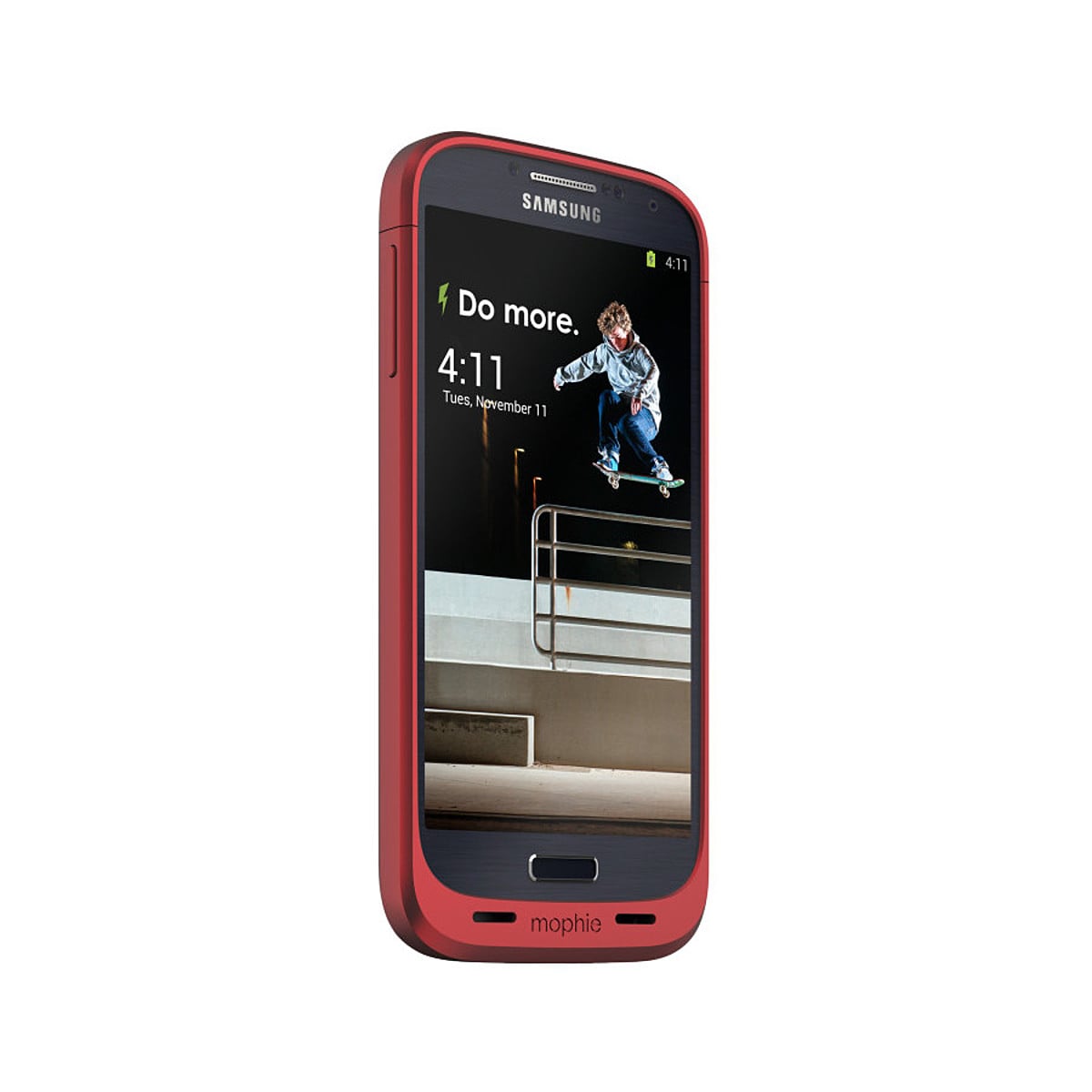 mophie Juice Pack - Samsung Galaxy S4 Red, One Size