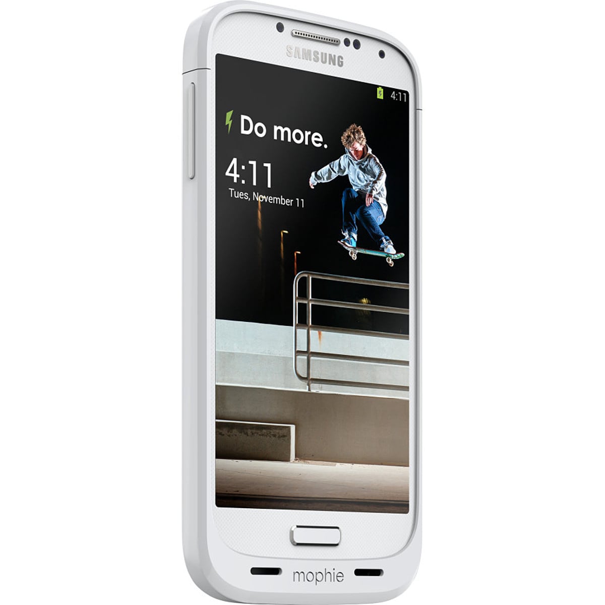 mophie Juice Pack - Samsung Galaxy S4 White, One Size