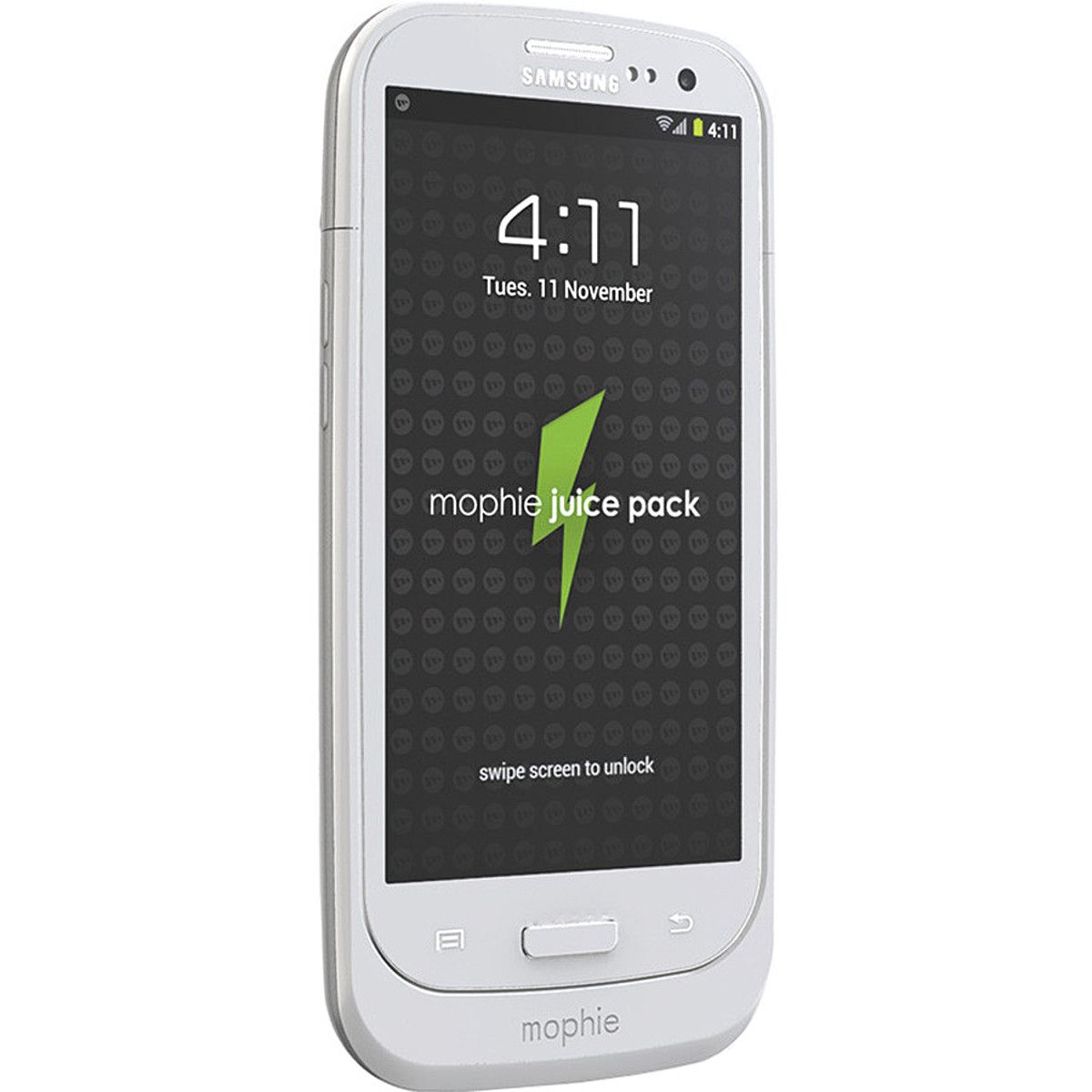 mophie Juice Pack - Samsung Galaxy SIII White, One Size