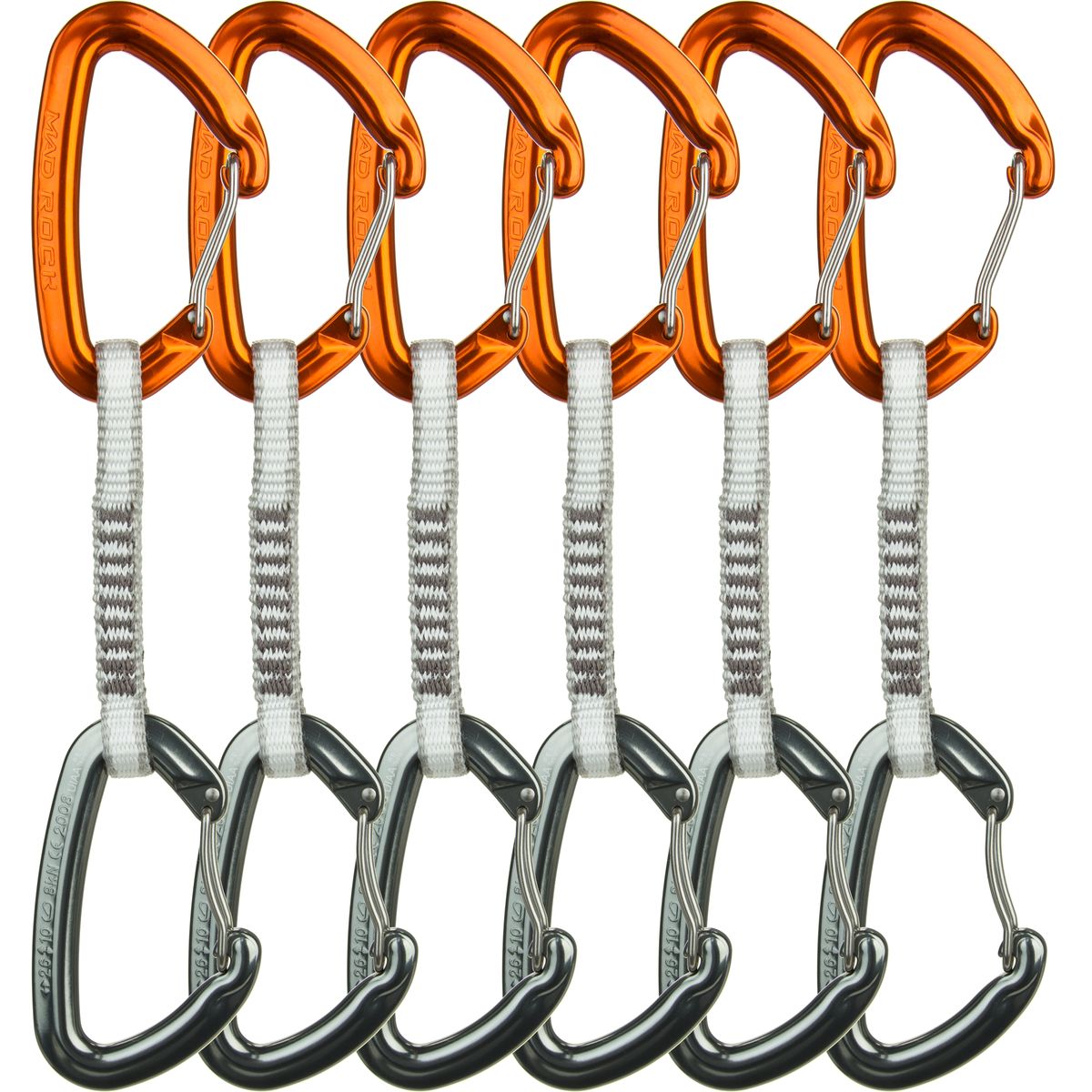 Mad Rock Concorde Express Quickdraw Set - 6-Pack