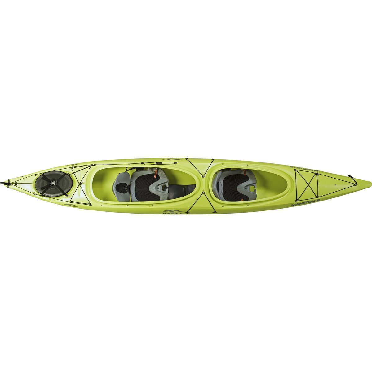 Color:Lemongrass:Necky Manitou II Tandem Kayak with Rudder
