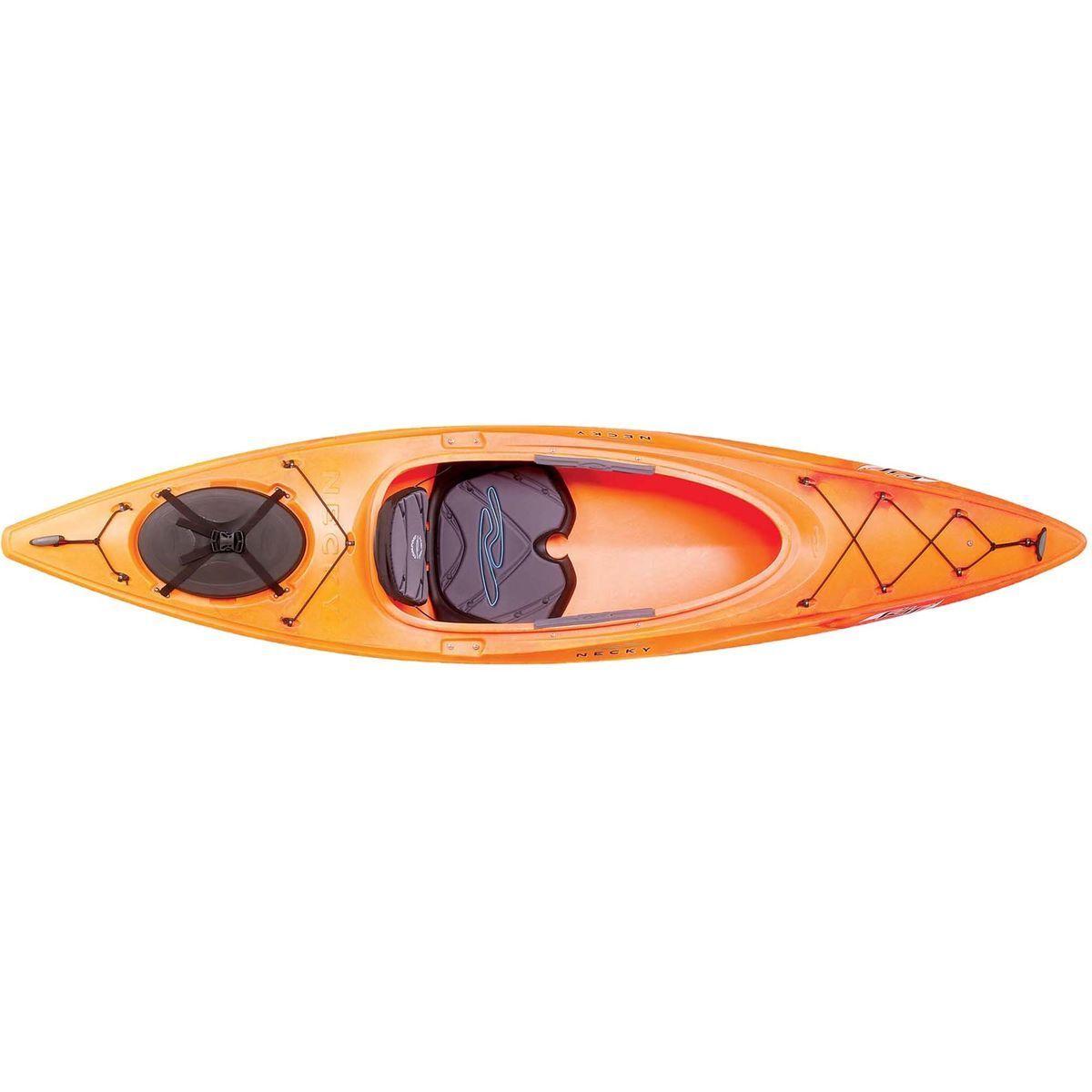 Color:Sunrise:Necky Rip 10 Drop Skeg Kayak