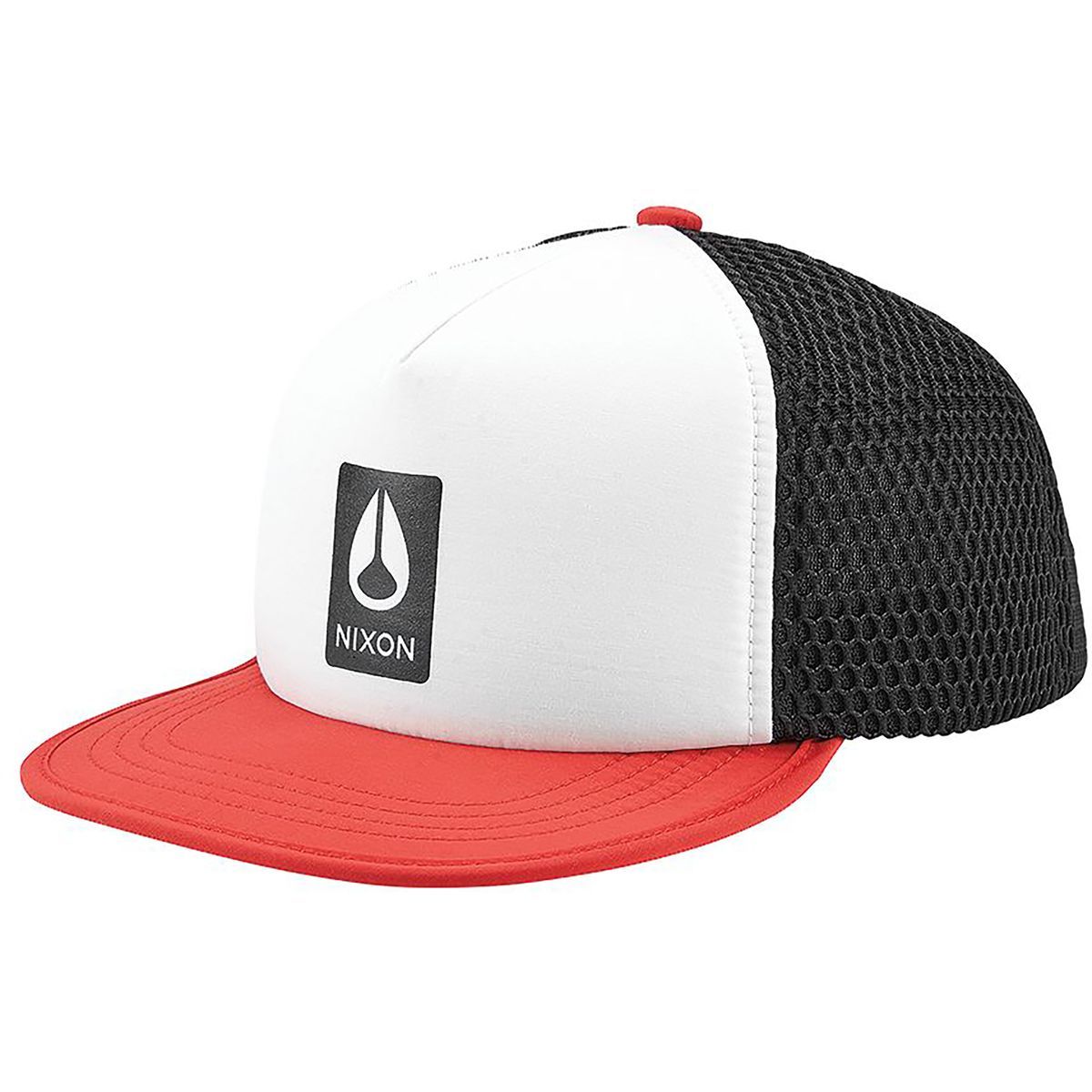 Nixon Flyer Trucker Hat Cabernet, One Size