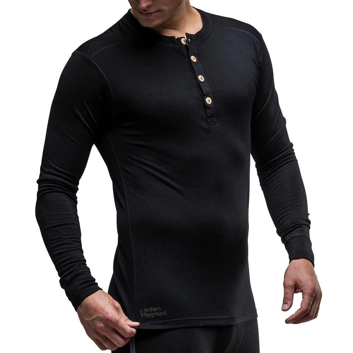 Northern Playground LongSleeve Wool /& Silk Top Men/'s