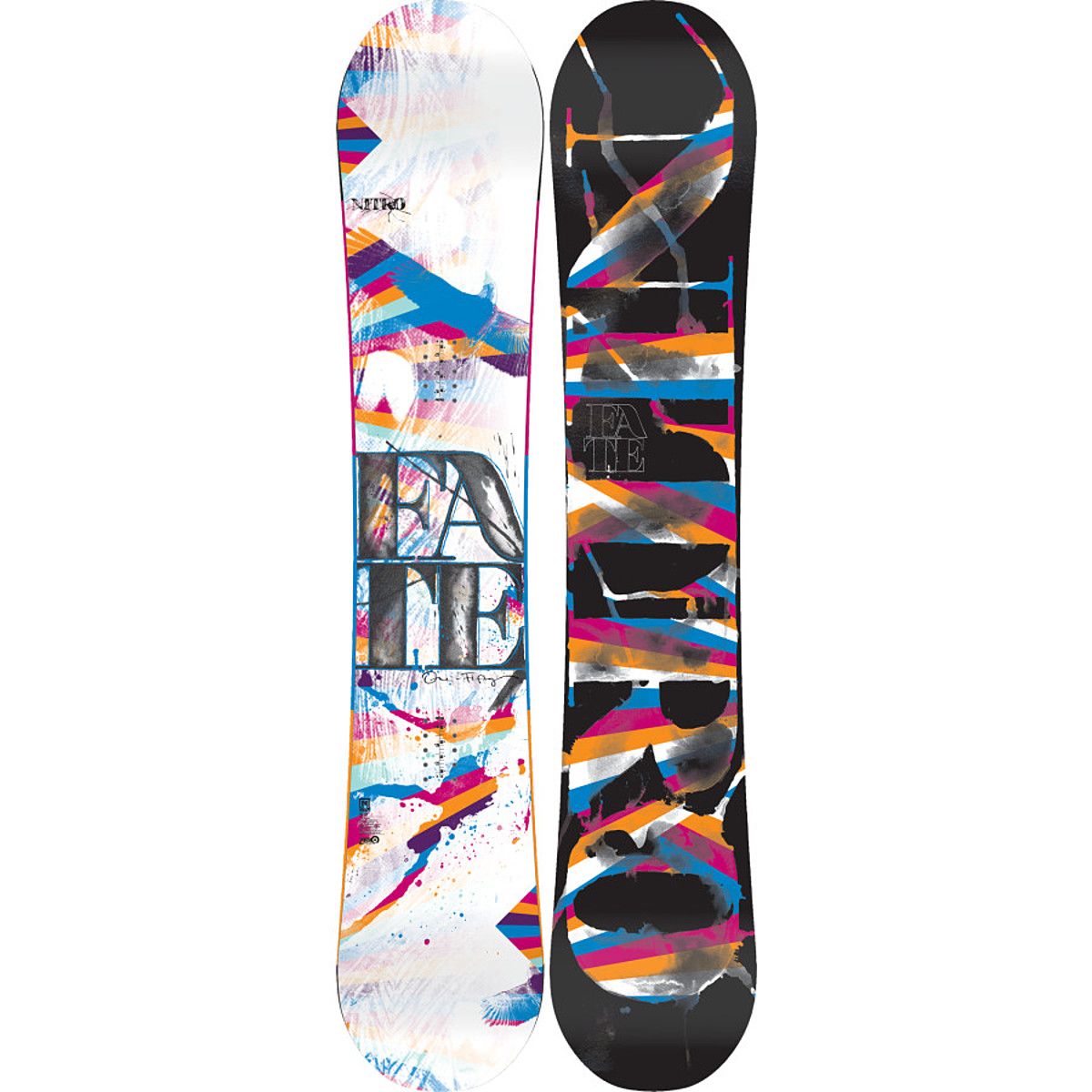 Nitro Fate Zero Camber Snowboard Women's eBay