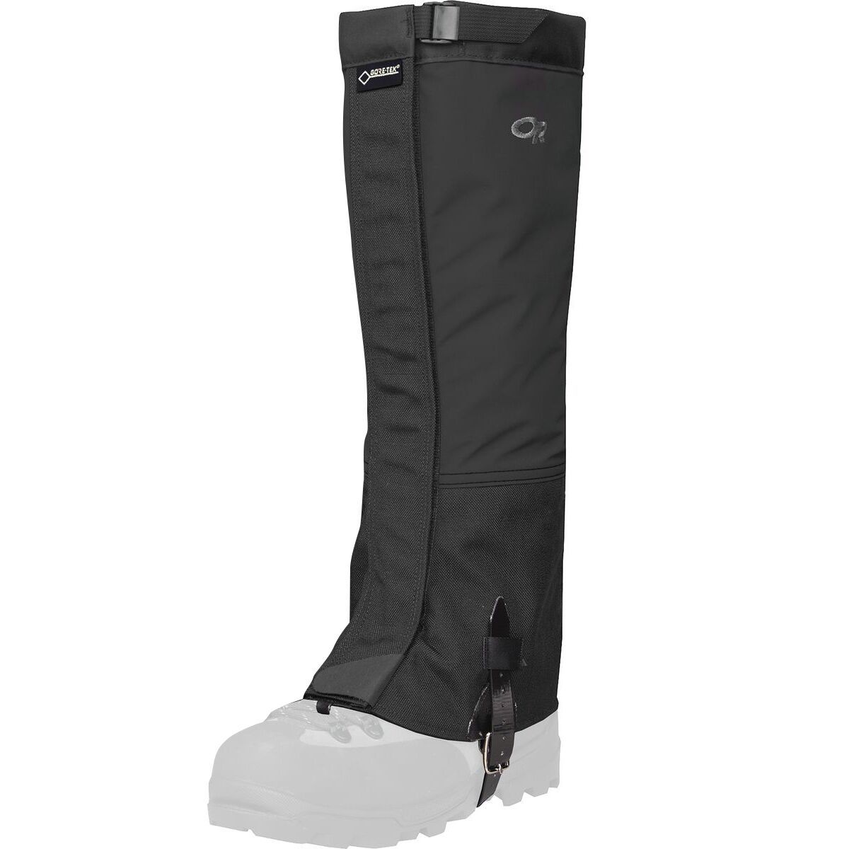 Outdoor Research Crocodiles Gaiter - Mens Black, XL